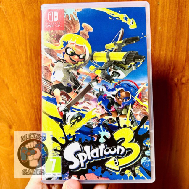 Splatoon 3 Switch Game Catridge Fisik Splatoon 3 Nintendo Switch Game Games Splatoon3 Splaton nitend