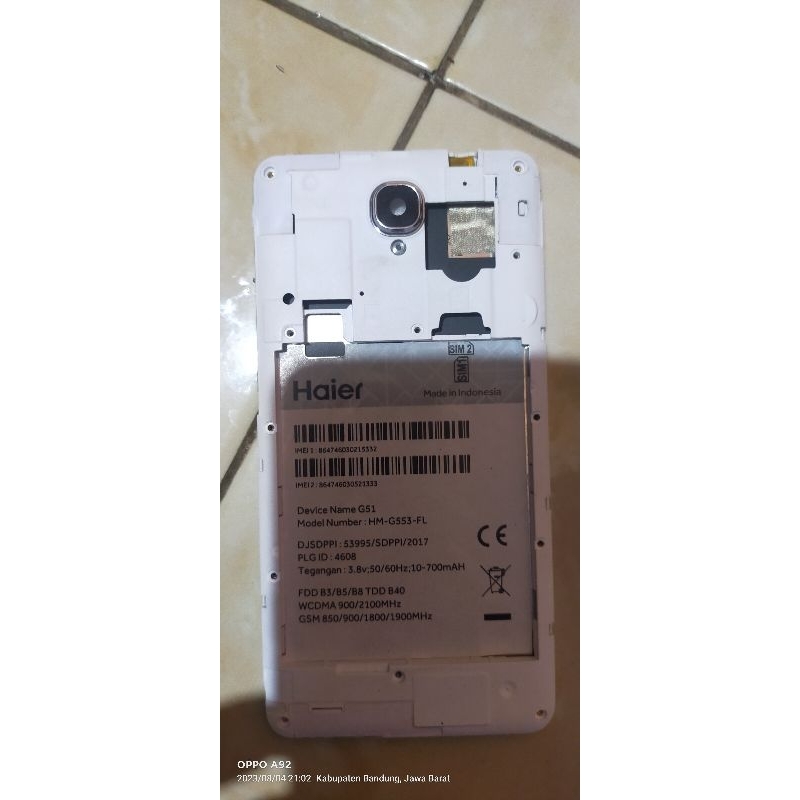 Lcd tochreen haier G51 HM G553 FL