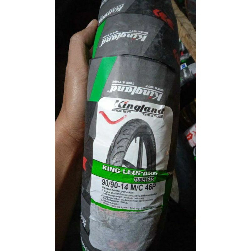 Ban luar Tubeless Kingland King Leopard 90/90 -14