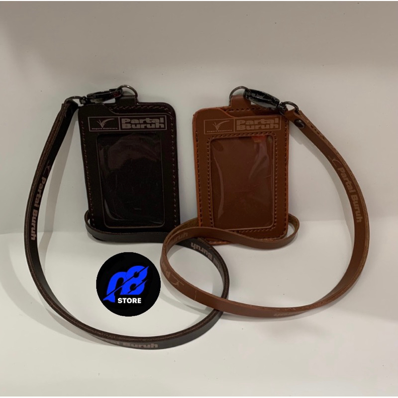 

ID CARD HOLDER PARTAI BURUH LANYARD KULIT PARTAI BURUH