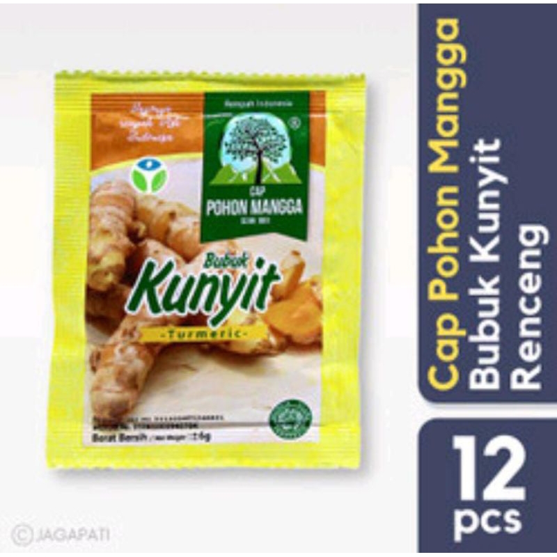 

kunyit bubuk cap pohon mangga