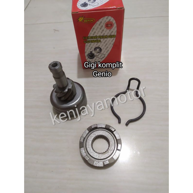 GEAR GIR GIGI ENGKOL KOMPLIT GENIO