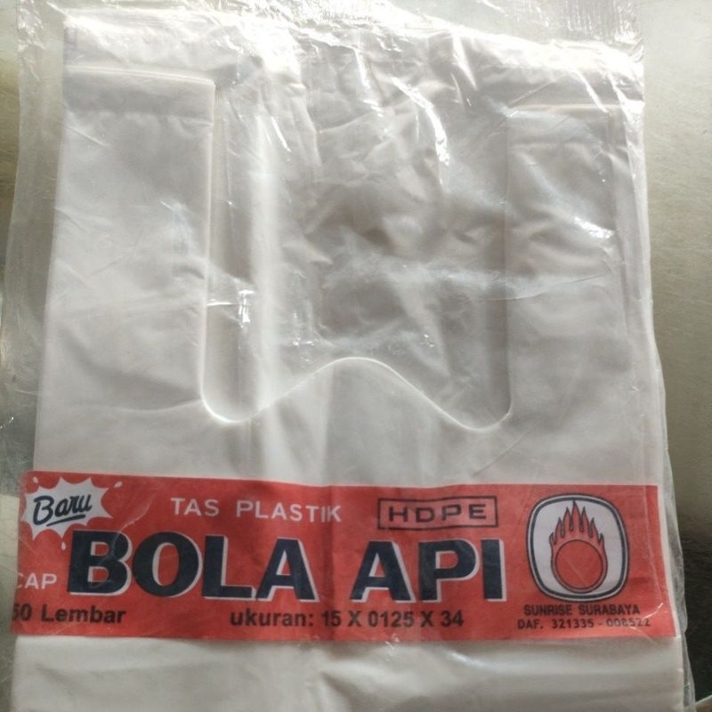 kresek bola api putih kecil ukrn 15