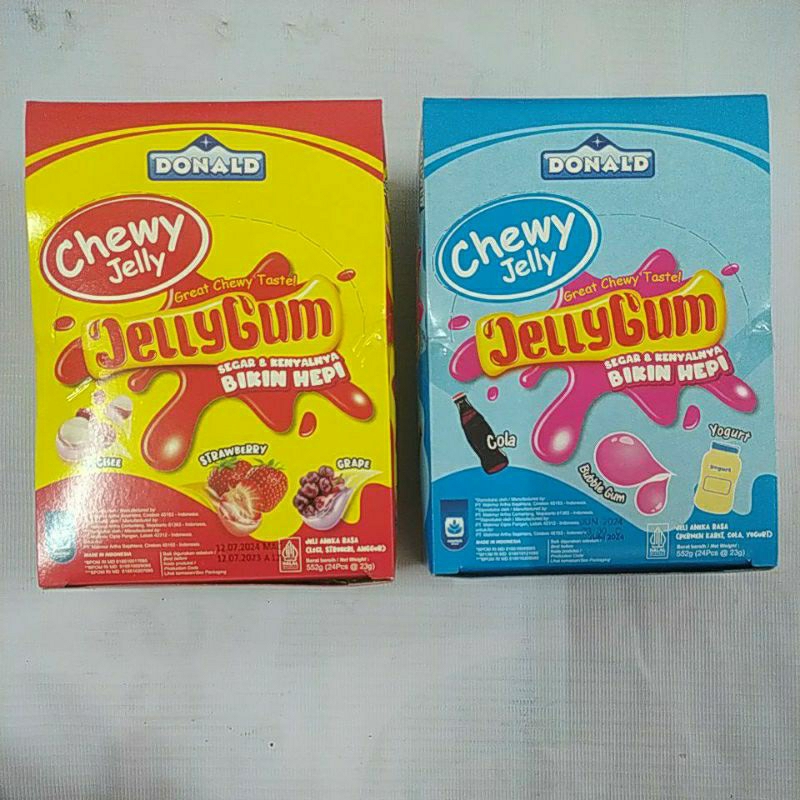 

Jelly gum 552g, isi24