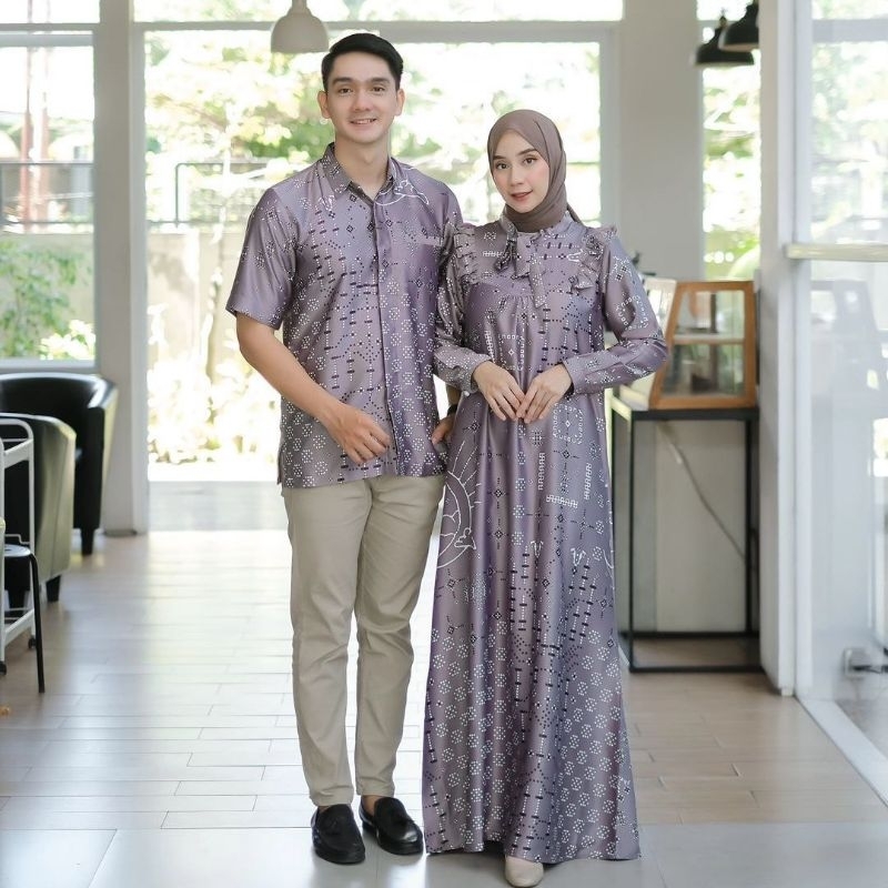 A Couple Gamis Kemeja Bulan Bintang Gamis Maxmara Dior