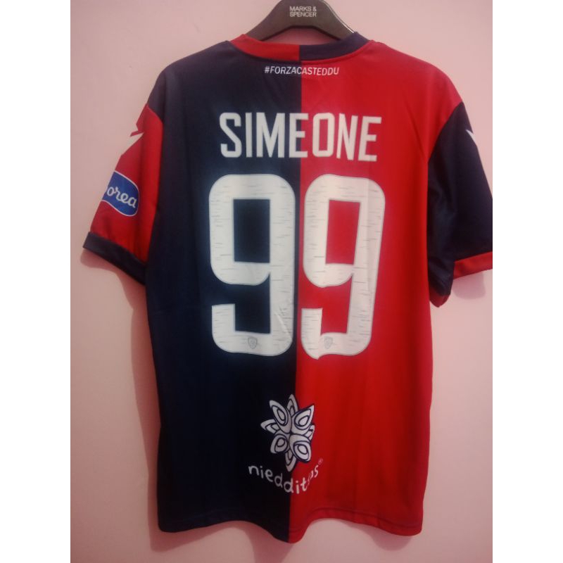 jersey cagliari retro #99 simeone