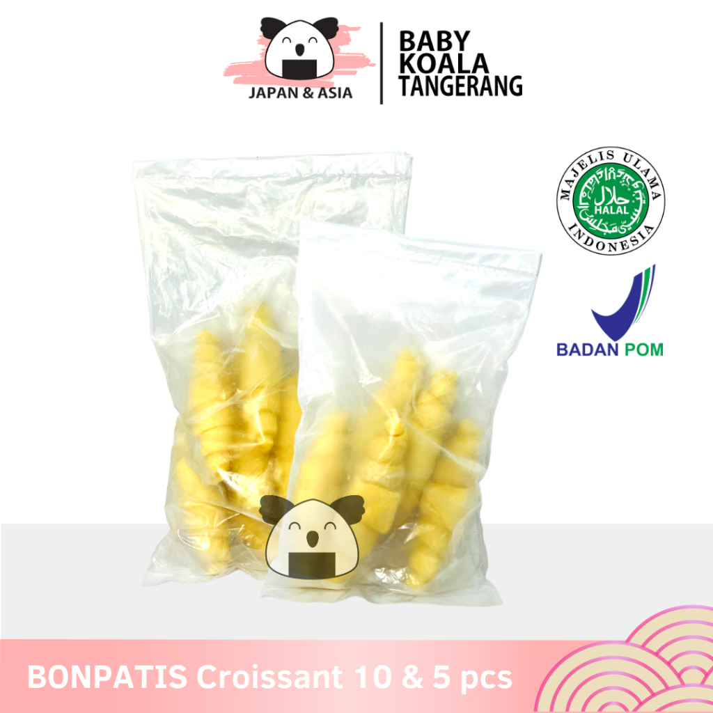 

BONPATIS Croissant Butter Frozen 30g Halal