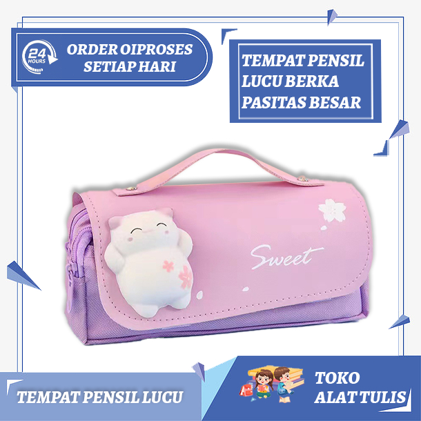 

【Kotak Pensil Lucu Untuk Anak】- Kotak Pensil Kartun Anak-anak Berbentuk Unik