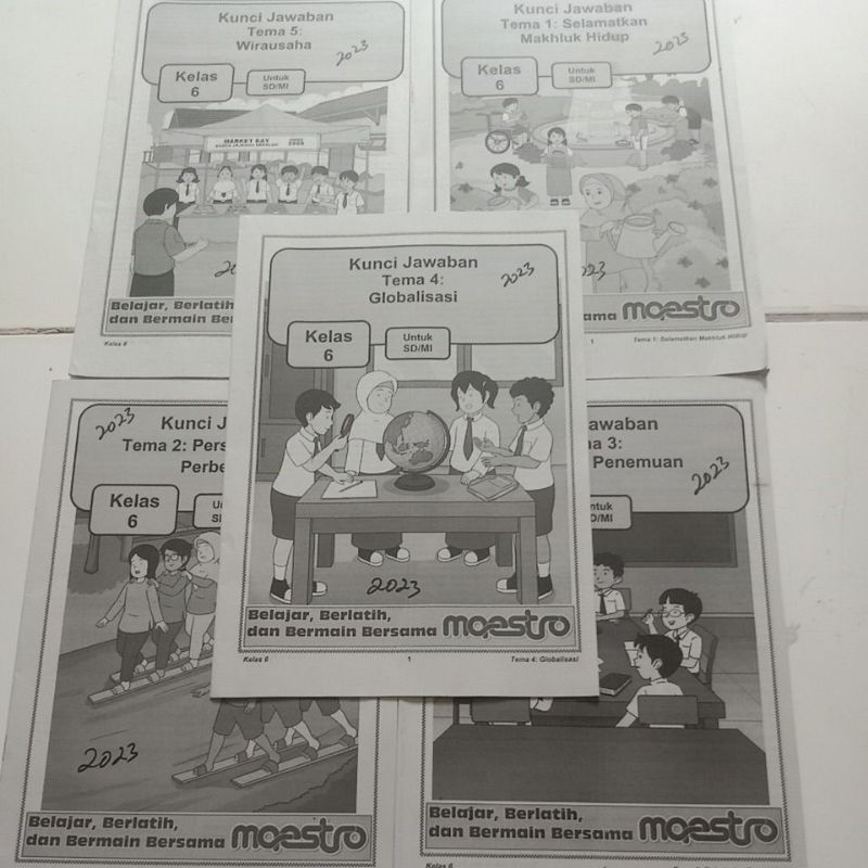 kunci jawaban LKS maestro kls 6