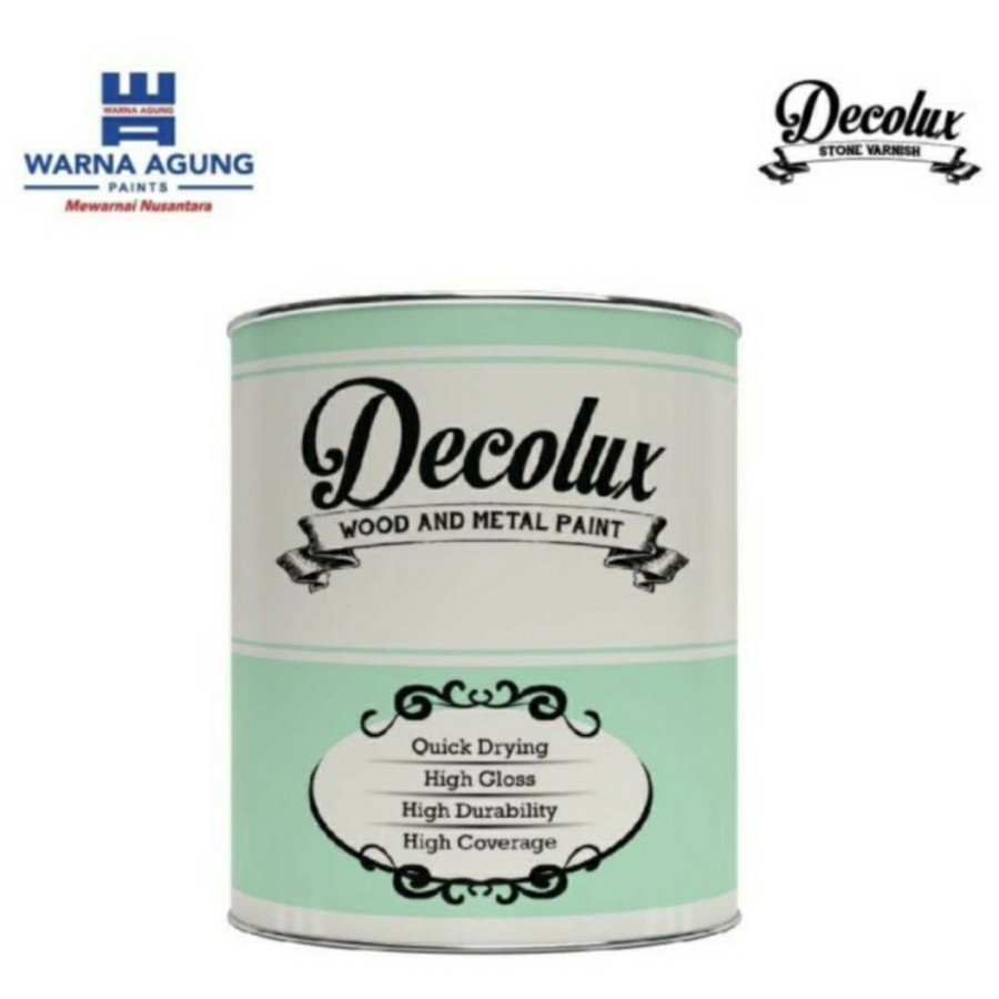 DECOLUX Cat Besi dan Kayu / Cat minyak  1kg / 0,9 L