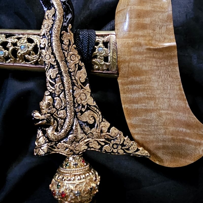 Keris Nogo Sosro XIII Luk 13 Kinatah Sepuh Emas