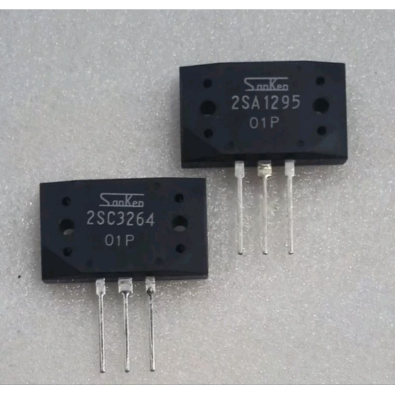 Transistor SANKEN 2SA 1295 dan 2SC 3264 Original