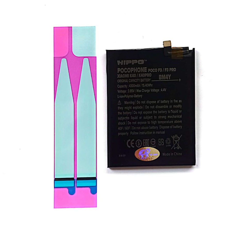 Baterai Xiaomi Poco F3 / Pro / K40 / Pro BM4Y 4300 mAh Garansi Resmi