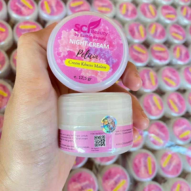 Barbie Beauty Cream Pelicin Wajah Glowing Extra [BB] Khusus Malam