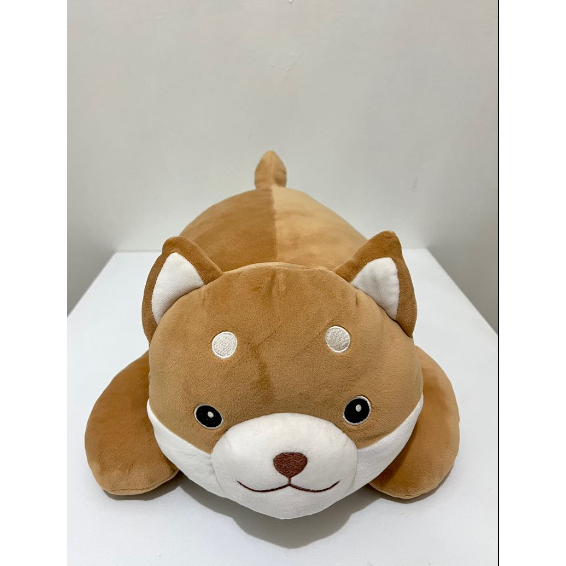 BONEKA MINISO SHIBA INU | BONEKA ANJING | BONEKA BERBARING | BANTAL BONELA