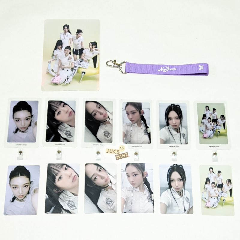 [READY STOCK] • OFFICIAL POB WEVERSE PC / PHOTOCARD | PHONE TAB • NewJeans 2nd EP 'Get Up' | HAERIN 