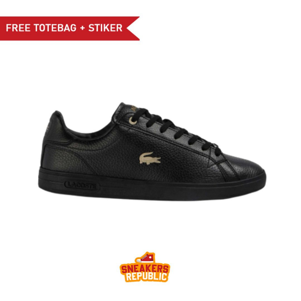 SEPATU LACOSTE GRADUATE PRO LEATHER TRAINERS MEN SNEAKER ORIGINAL SHOE