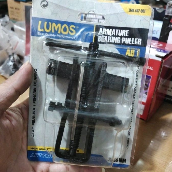 HIGH QUALITY 🆗 1 Set Trekker Bearing Puller LUMOS 1" AB1 18mm ~ 35mm ✓ LMS T07 001 | Kelengkapan Per