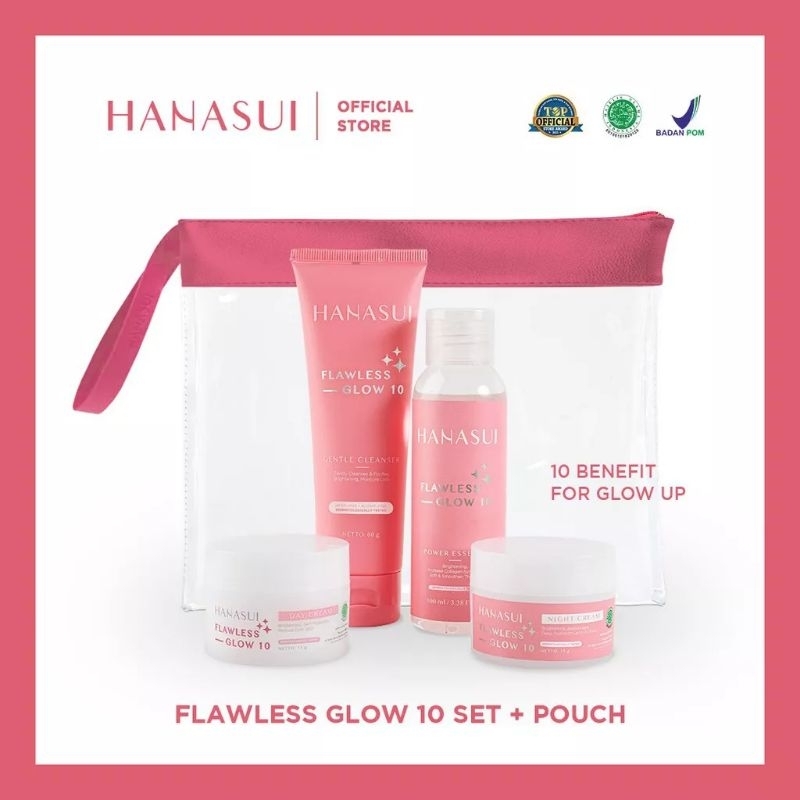 HANASUI FLAWLESS GLOW FACIAL WASH