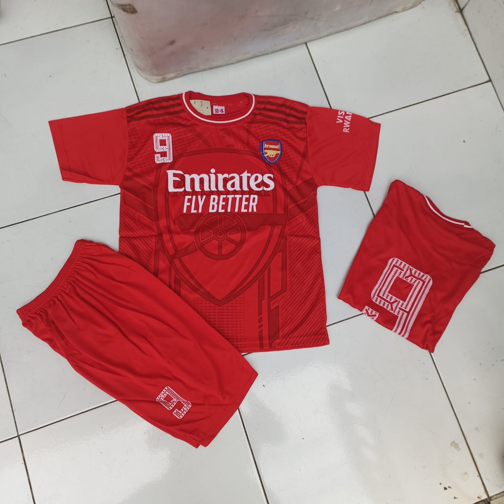 SETELAN BAJU BOLA ANAK MURAH USIA 5-12THN