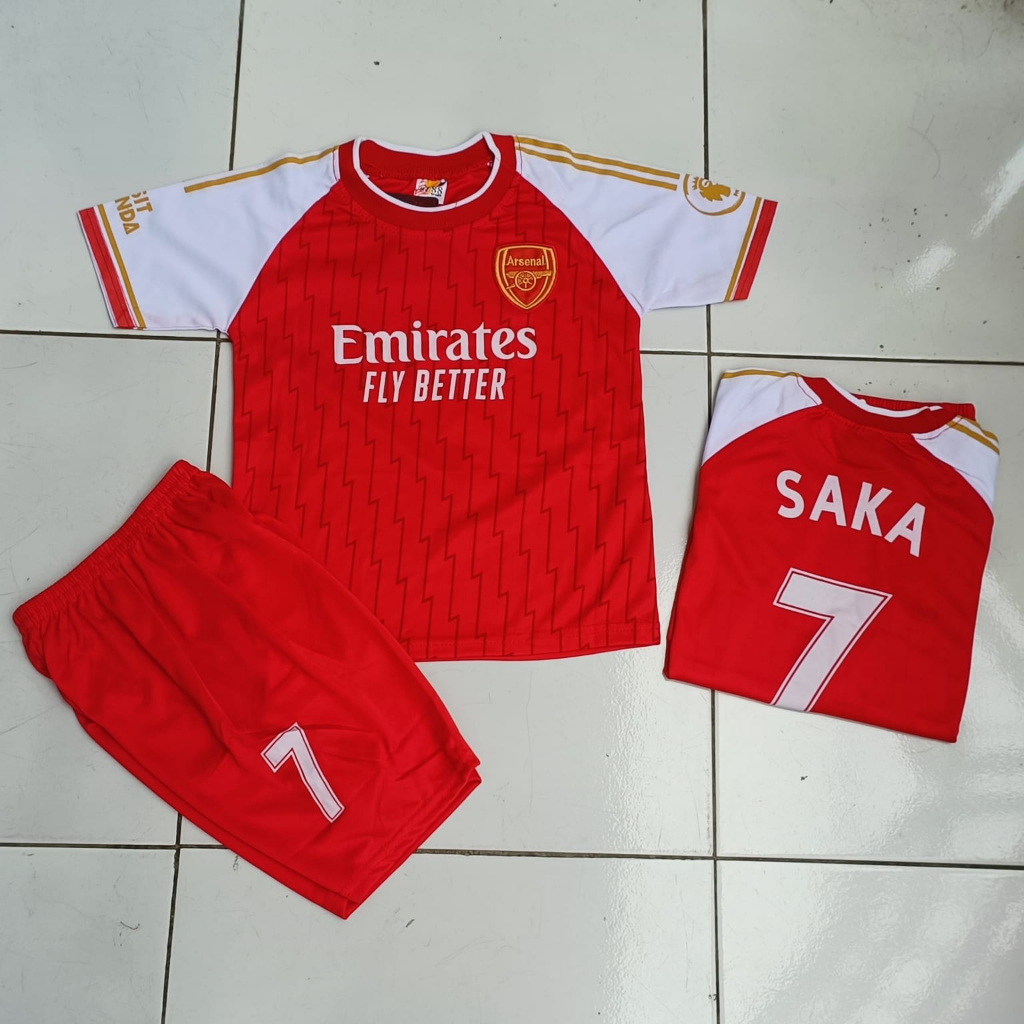 SETELAN BAJU BOLA ANAK MURAH USIA 5-12THN