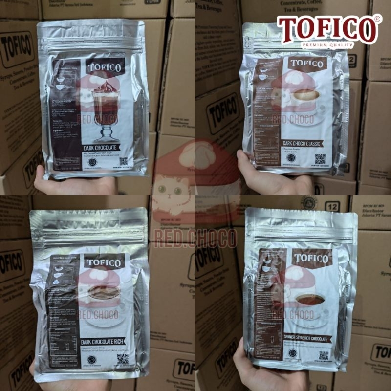 

Tofico Powder 1kg/Dark Chocolate/Classic/Rich/Spanish Hot/Bubuk Coklat Premium