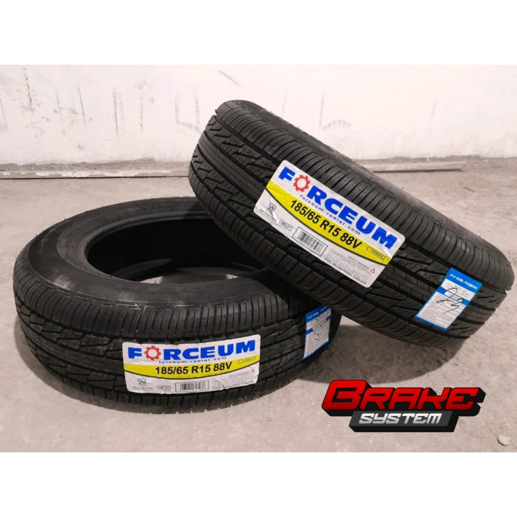 Ban mobil Ertiga 185/65 R15 Merk Forceum Trideka Ban Tubeles Empuk Berkualitas