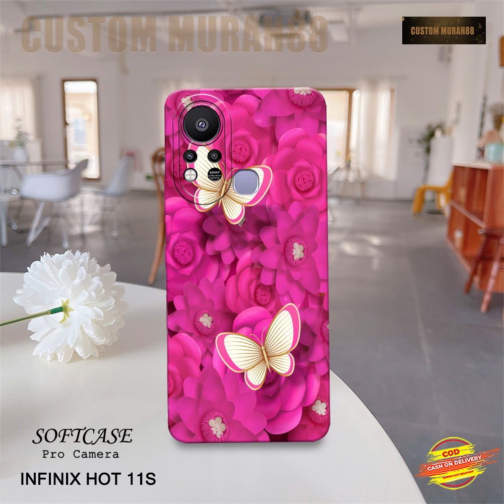 Case Infinix Hot 11S Terbaru - Fashion Case KUPU - Casing Hp Infinix Hot 11S - Softcase Pro Camera Infinix Hot 11S - Mika Hp - Silikon Hp - Kondom Hp - Hardcase - Kesing HP Infinix Hot 11S - Aksesoris Handphone &amp;