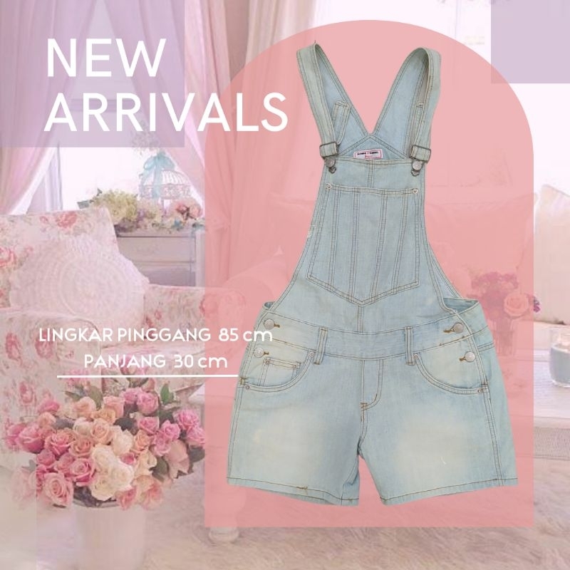 overall/monyetan jeans