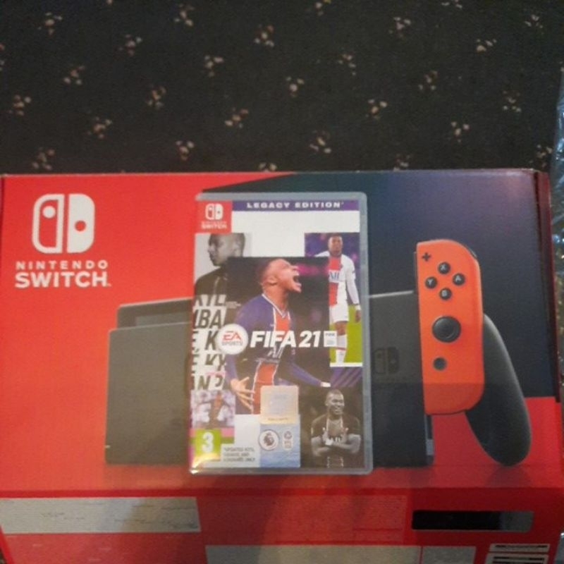nintendo switch v2 second + fifa21