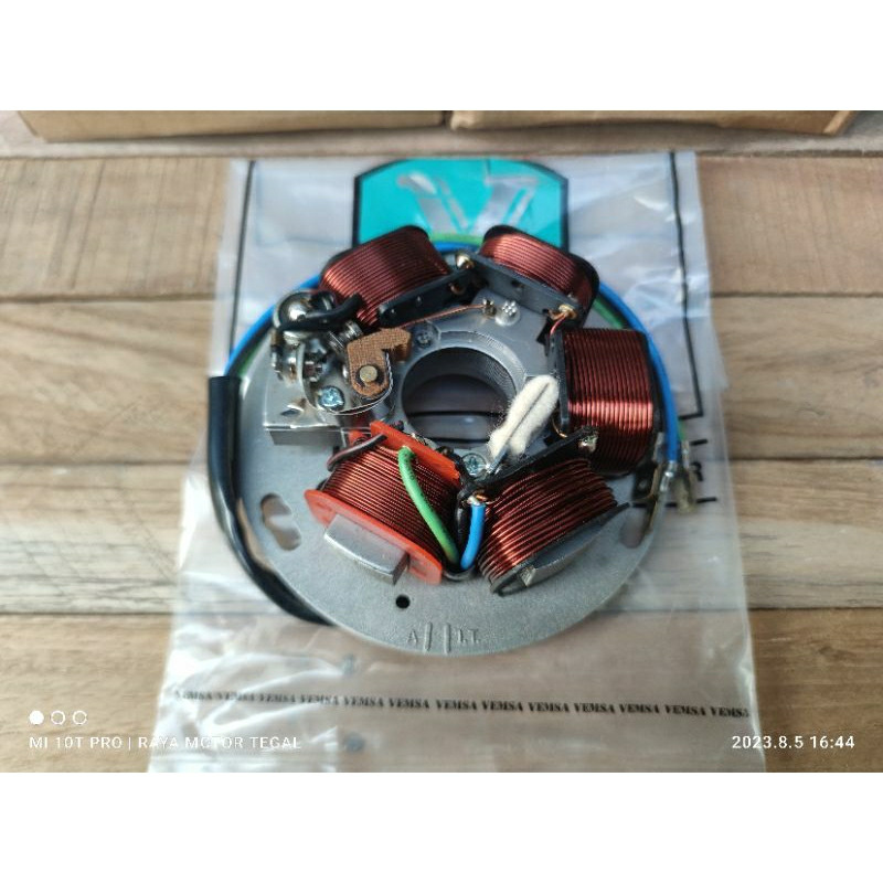 spul set pengapian vespa px platina