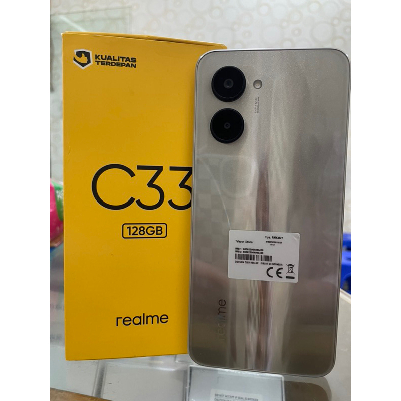 Realme C33 4/64 second fullset