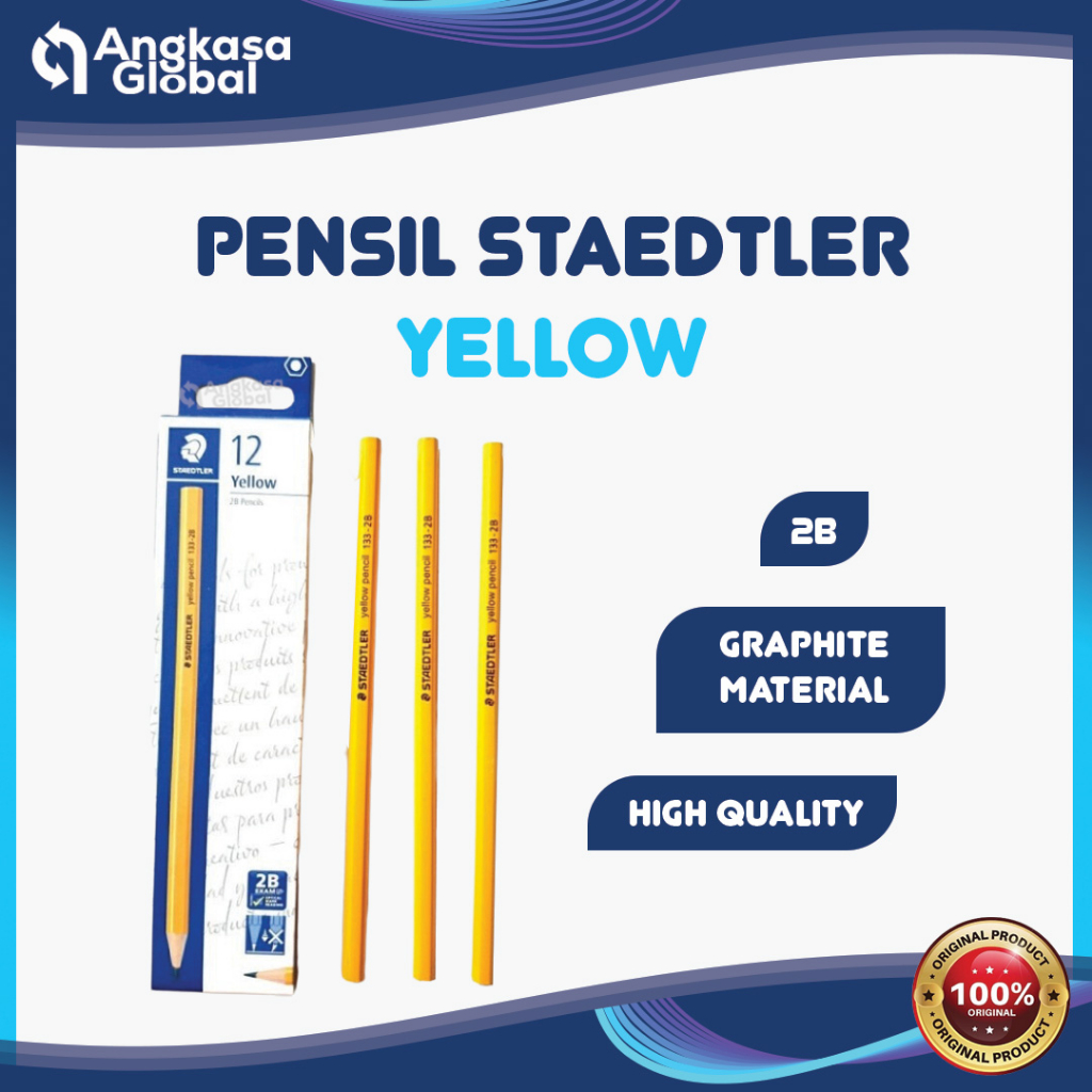 

PENSIL STAEDTLER YELLOW (1LSN/12PCS)