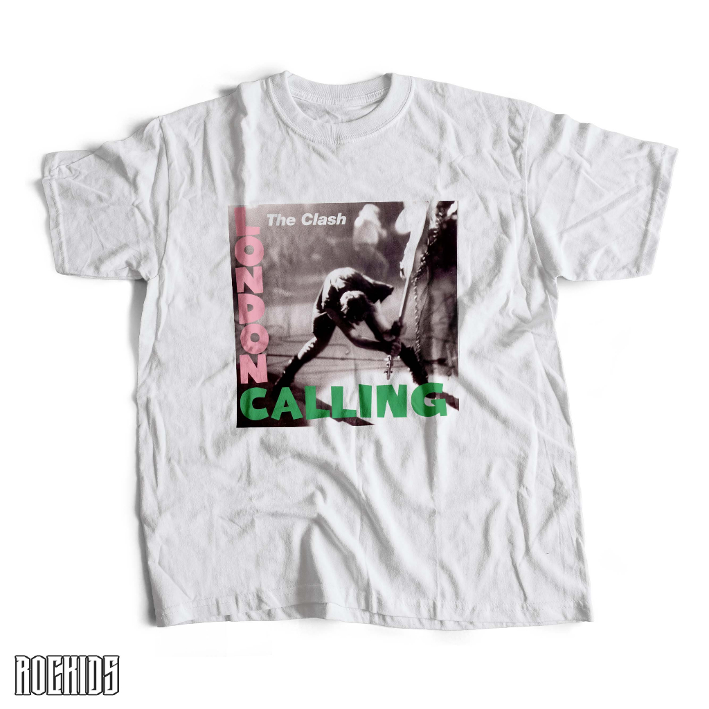 ROCKIDS - THE CLASH - TSHIRT - TEES - KIDSWEAR - KAOS BAND - KAOS BAND THE CLASH - KAOS THE CLASH - 