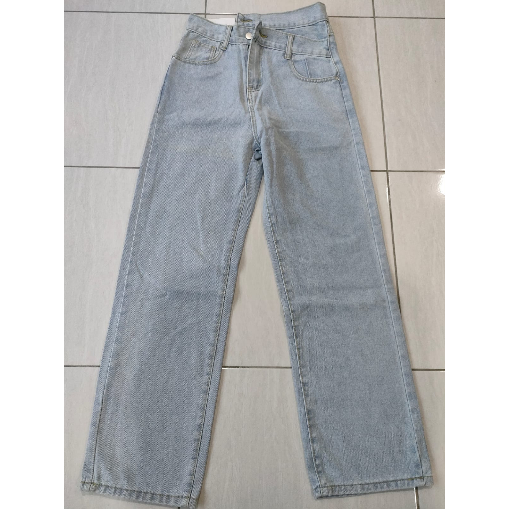 DISKON UP TO 50% BEARYJEANS REJECT PABRIK Celana Jeans Wanita Jeans Kulot Highwaist Jeans Celana Pan