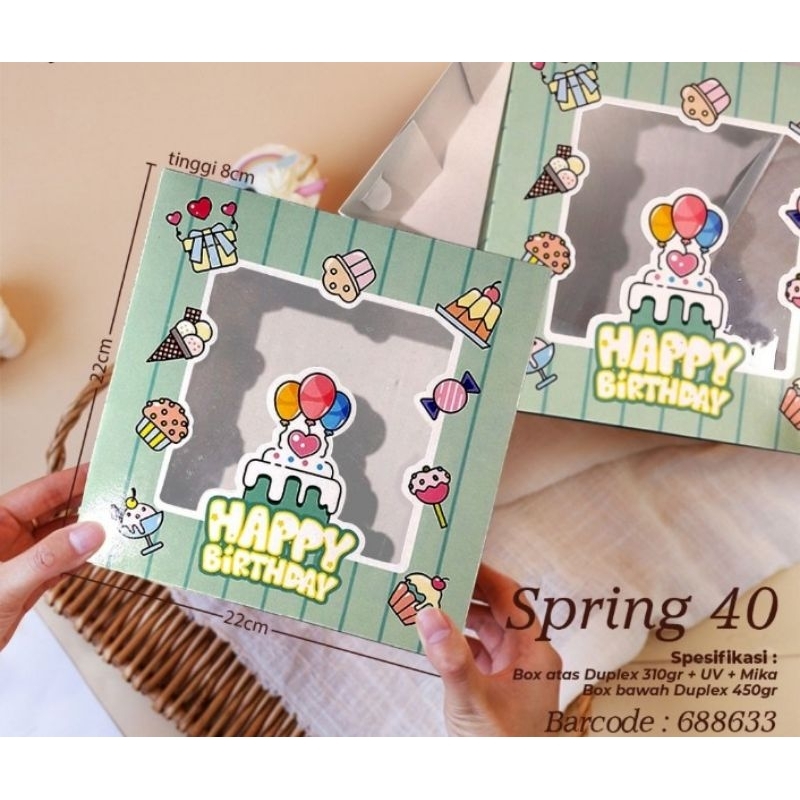 

Box Kue Birthday 22x22 Box Kue ultah 22x22 Box Kue 22x22 x8cm Box Baby Girl Box Baby Boy Box 22x22 Kotak Kue Bolu Dus Kue Ultah Bolu Marmer Box Manyue Baby Box 1 month baby box 40 hari baby Box Souvenir 1 month baby Box snack baby Box Kue Ultah baby
