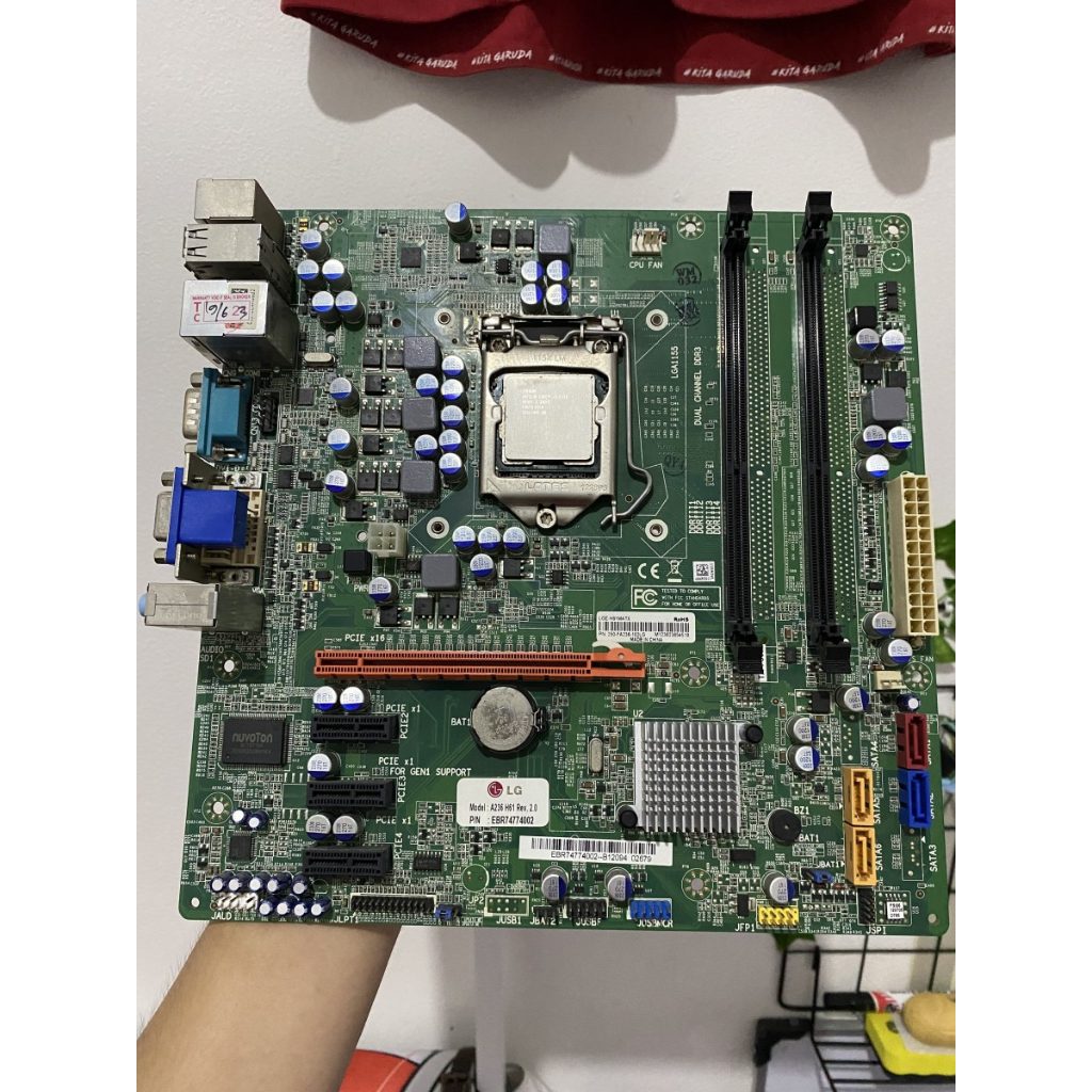 Motherboard LG H61M LGA 1155 Build Up | not H61 | Mobo Mainboard gen 3
