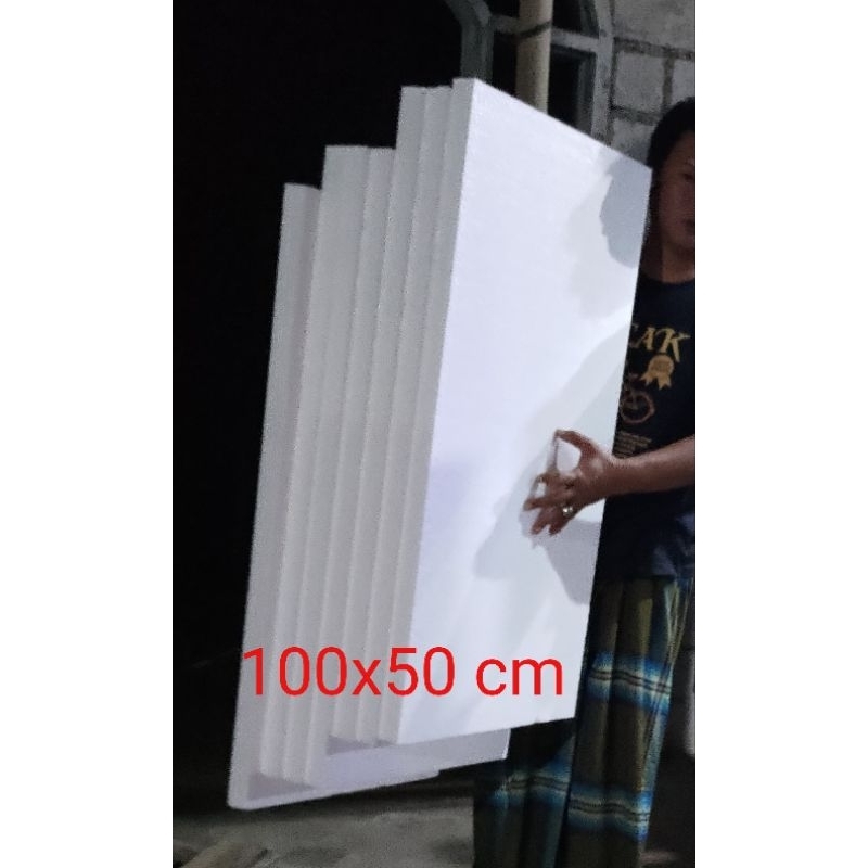 Styrofoam Lembaran 100x50 cm