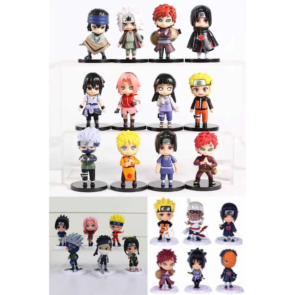 Topper Figure Mini Naruto / Topper Figure Dota Naruto / Naruto and Friends