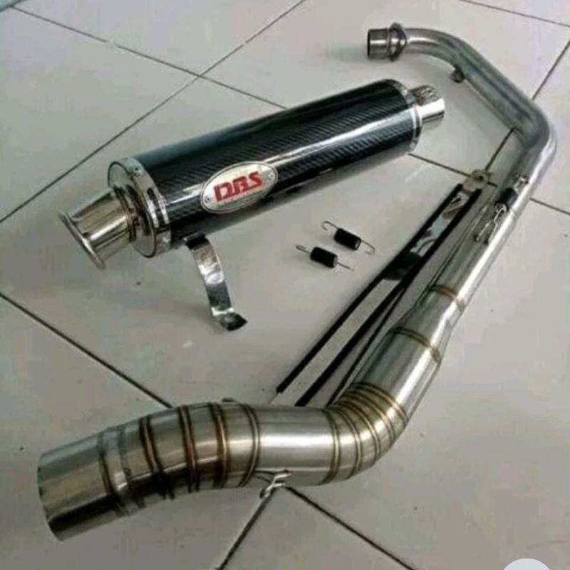 KNALPOT DBS CARBON full sistem satria fu vixion tiger cbr verza dll