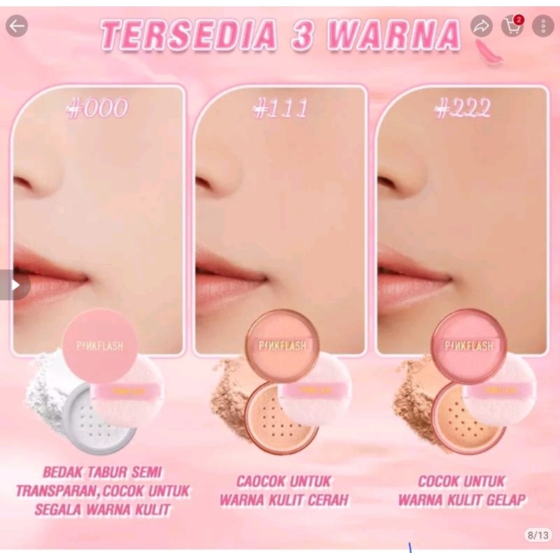 Pinkflash Loose Powder matte powder