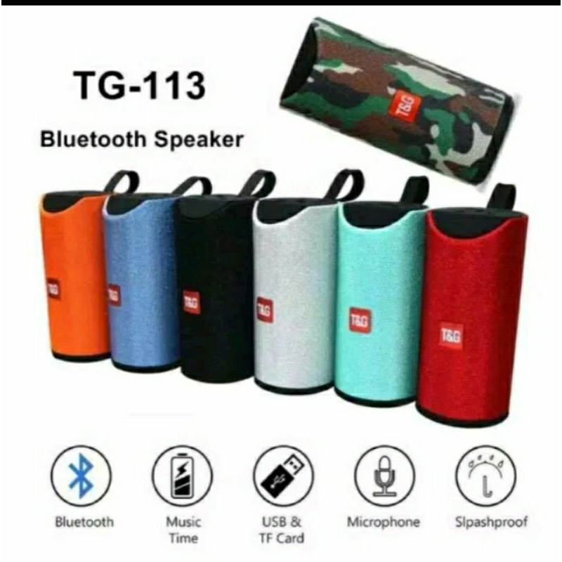 TG-113 Spekaer Bluetooth Portable Wireless Speker JBL Music Box Extra Bass