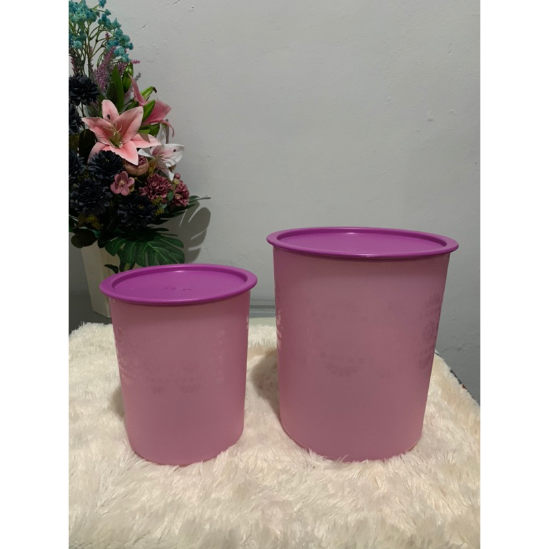 Mosaic canister Toples small 1,9L 1,2L Tupperware new