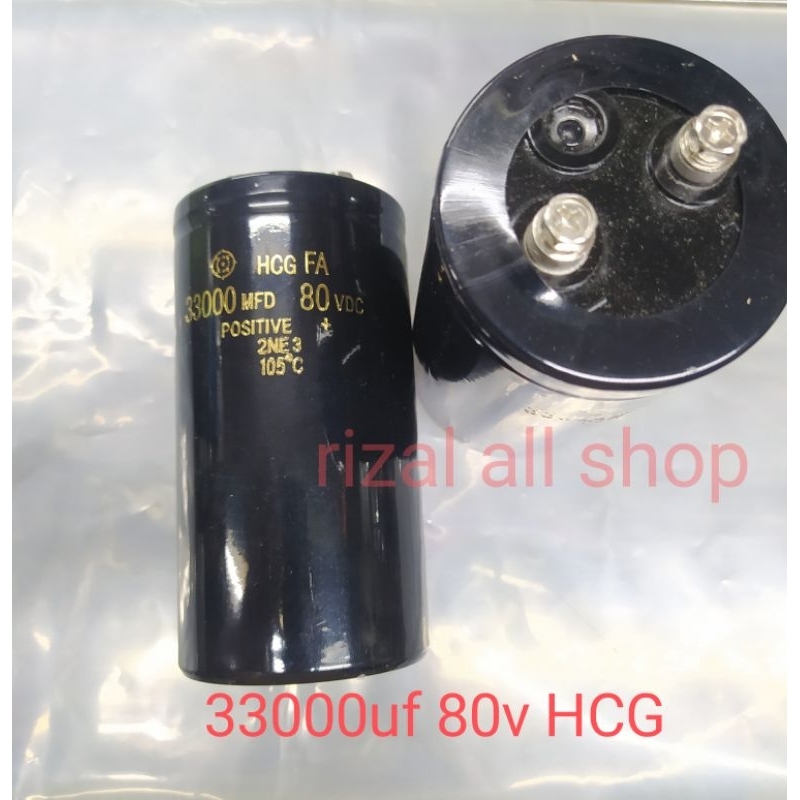 elco 33000uf 80v HCG FA