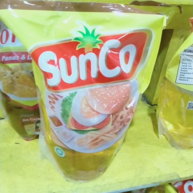 

MINYAK GORENG SUNCO 2 LITER | SUNCO MINYAK GORENG REFILL 2L REFILL POUCH SUNCO