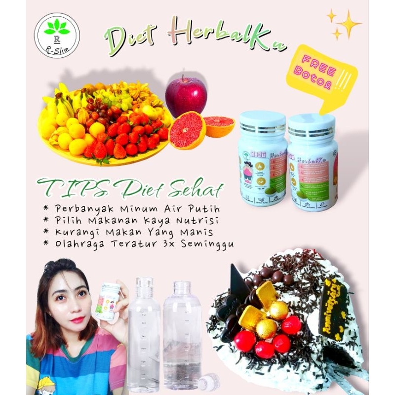 Diet HerbalKu ( Strong Booster Beli3FreeBotol )