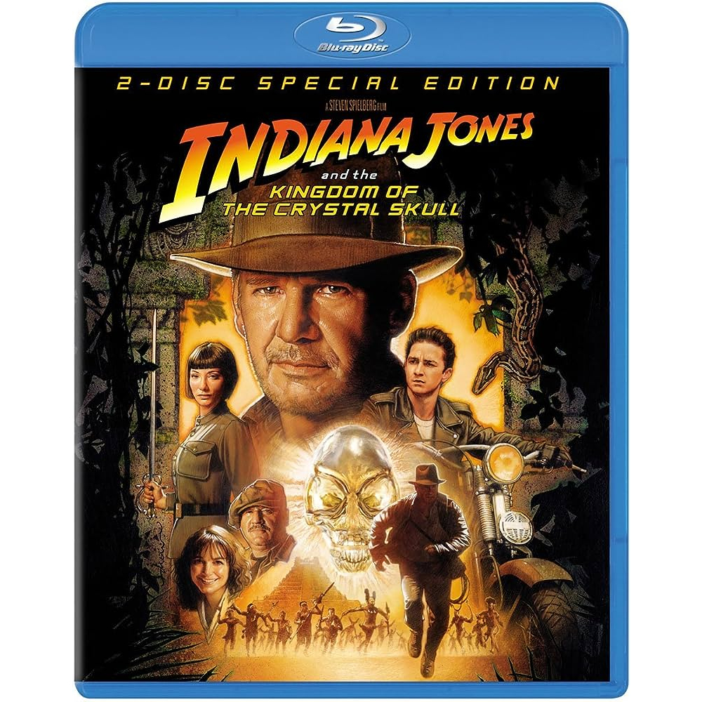 Indiana Jones and the Kingdom of the Crystal Skull bluray Disc True HD BD lokal high quality