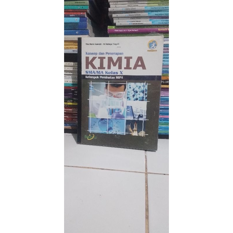 Buku Kimia kelas 1-10-X sma edisi revisi