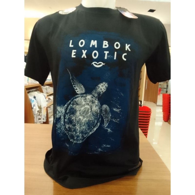 Kaos Lombok Exotic - Hitam