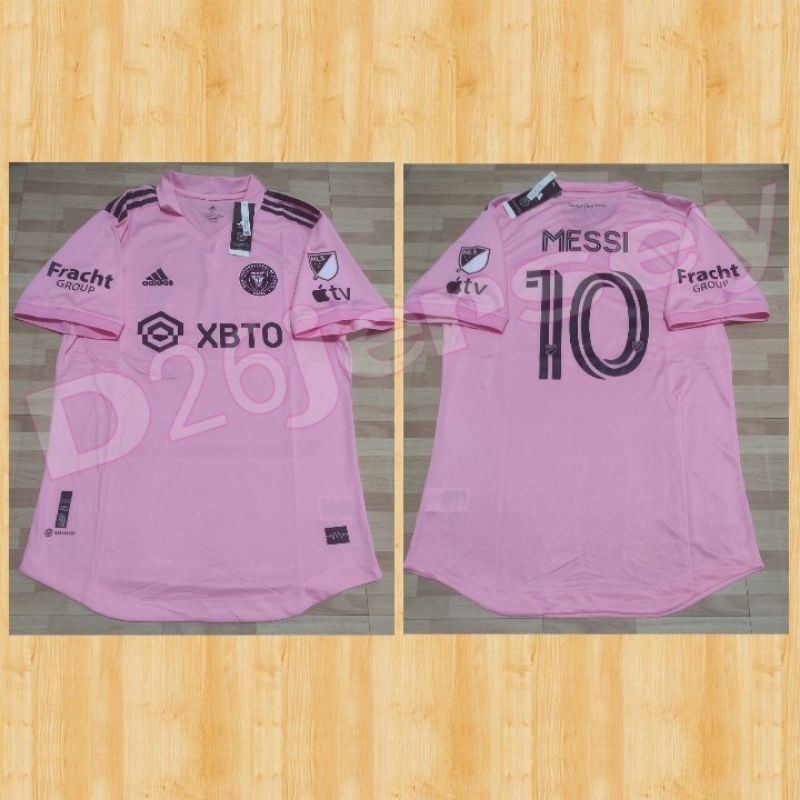Jersey InterR_ Miami Home Player Issue Player Version 2023/2024 + Nameset MESSI 10 + Patch + Sponsor